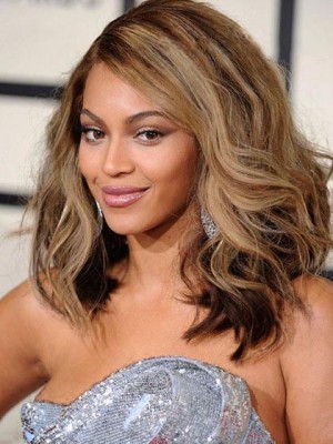 Beyonce Knowles Hairstyle Wavy Lace Wig