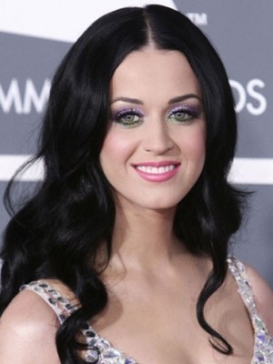 Katy Perry Long Wavy Synthetic Wig
