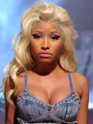 Nicki Minaj's Synthetic Capless Wig