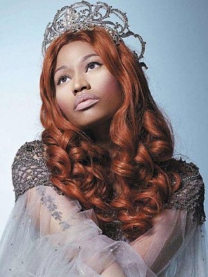 Long Length Nicki Minaj Wavy Brown Wig Nicki Minaj Wigs For Sale