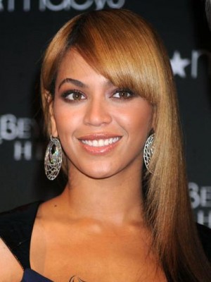 Beyonce Straight Capless Long 100% Remy Human Hair Wig