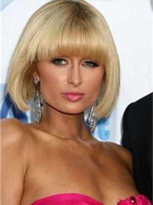 Paris Hilton Bob Style Capless Human Hair Wig