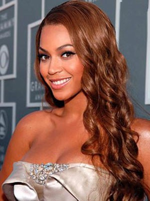 Beyonce Wavy Hairstyle Synthetic Lace Front Wig Beyonce Wigs