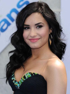 Demi Lovato Hairstyle Lace Front Human Hair Wig