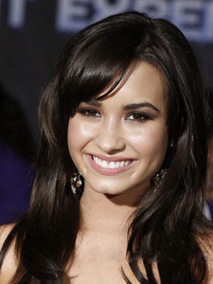 Demi Lovato Long Straight Synthetic Lace Front Wig