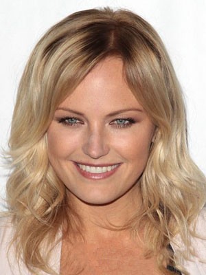 Malin Akerman Lovely Wavy Synthetic Lace Front Wig