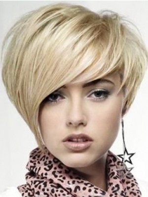 Full Lace Straight Short Wig
