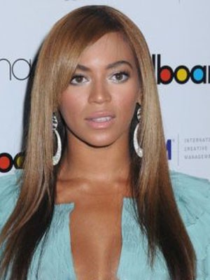 Beyonce Chic Straight Synthetic Lace Front Wig