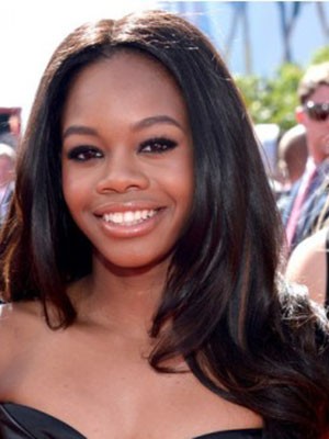 Gabby Douglas Lace Front Wavy Enthralling Synthetic Wig