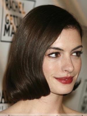 Anne Hathaway Good Straight Lace Front Synthetic Wig