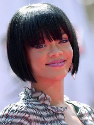 Rihanna Hairstyle Full Lace Wig