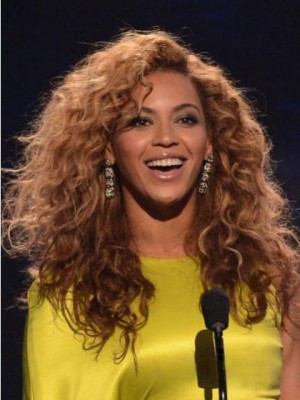 Beyonce's 100% Human Hair Long Wavy Wig