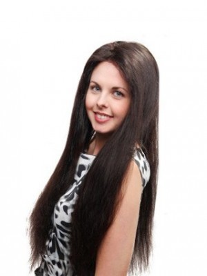 Long Straight Full Lace Remy Hair Wig