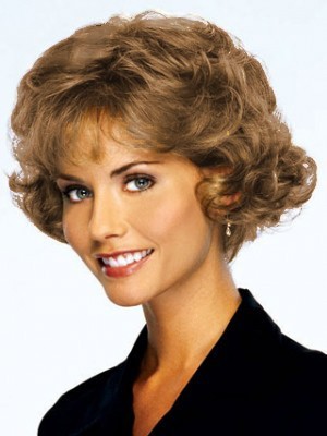 Short Human Hair Curly Lace Front Wig