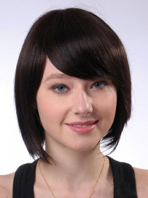 Short Remy Hair Straight Wig