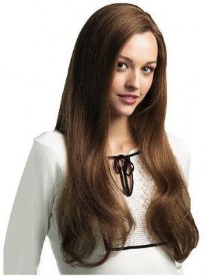 Long Straight 100% Remy Human Hair Wig