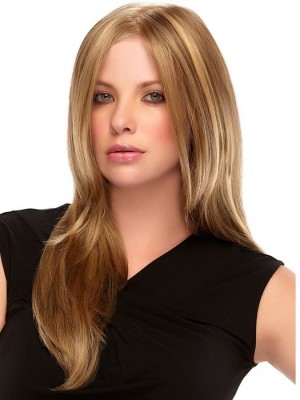 Long Lace Front Straight Remy Human Hair Wig