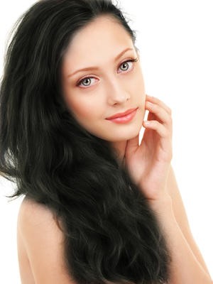 Long Human Hair Front Lace Wig