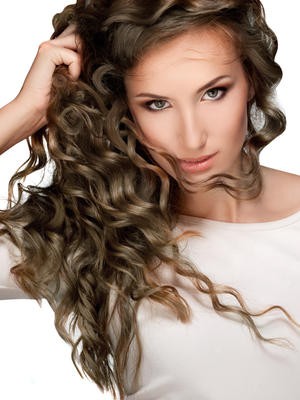 Human Hair Full Lace Long Length Deep Wave Wig