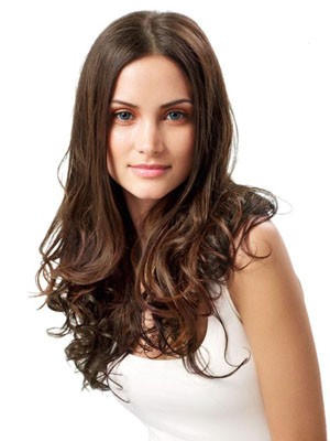 Middle Part Human Hair Lace Front Wig