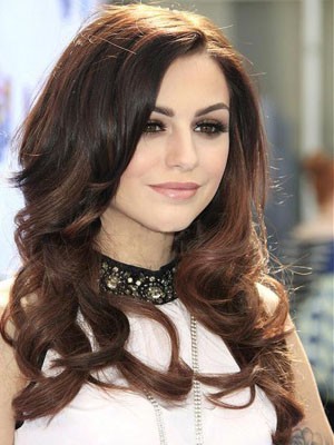 Lace Front Wavy Attractive Human Hair Wig