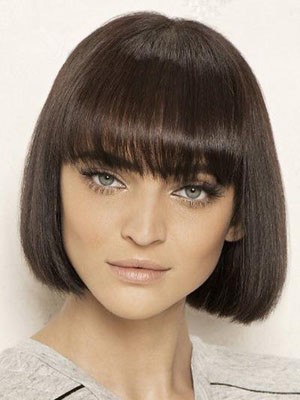 Fantastic Straight Remy Human Hair Capless Wig
