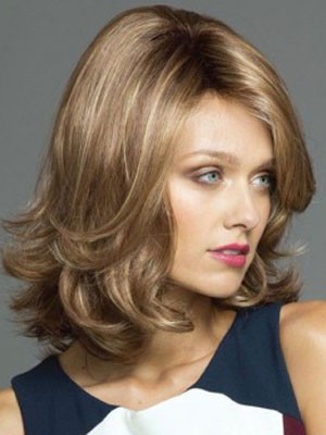Enthralling Wavy Human Hair Lace Front Wig