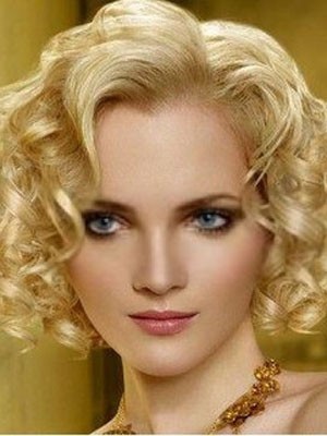 Glamorous Lace Front Wavy Synthetic Wig