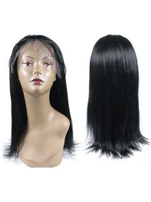 Silky Straight Textured Full Lace Wig