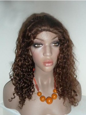 Lace Front Brown Human Hair Wig