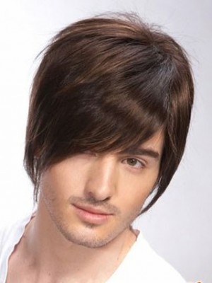 100% Remy Human Hair Casual Full Lace Wig