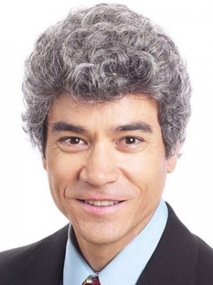 Curly Capless Synthetic Wig For Man