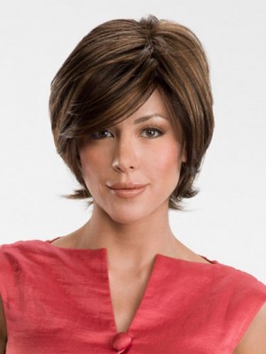 Short Wavy Synthetic Hair Lace Wig