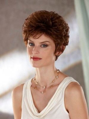Short Fluffy Synthetic Wig