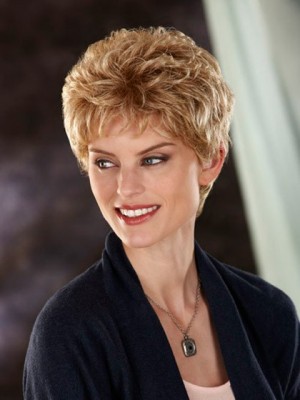 Slightly Waves Short Synthetic Wig