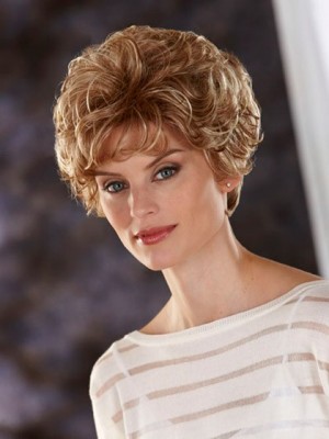 All Over Wavy Lace Front Synthetic Wig
