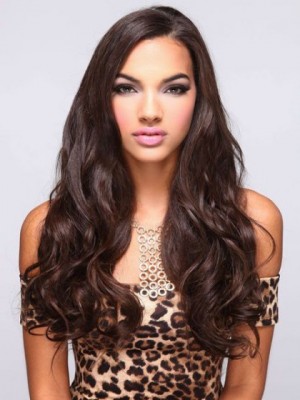 Long Wavy Synthetic Lace Wig