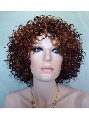 Curly Synthetic Capless Wig For Woman