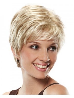 Short Wavy Lace Front Synthetic Wig