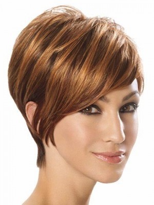 Straight Capless Synthetic Womens Wig