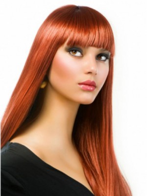 Capless Straight Synthetic Womens Wig