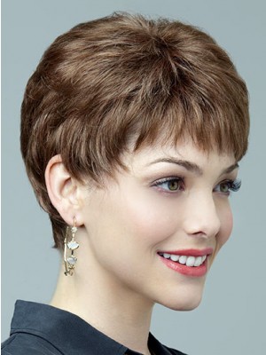 Lace Front Short Synthetic Wig 