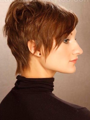 Short Capless Synthetic Womens Wig
