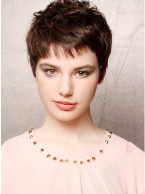 Short Capless Synthetic Wig With Straight Style