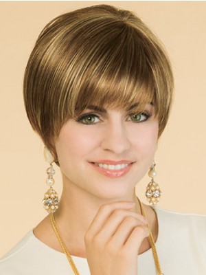 Straight Style Synthetic Lace Front Wig