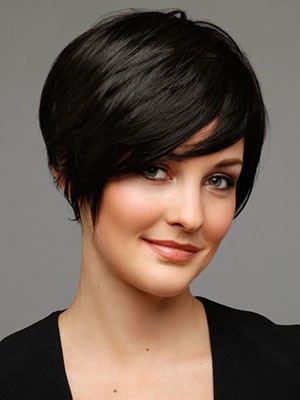 Synthetic Lace Front Mono Top Wig