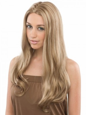 Middle Part Lace Front Wavy Synthetic Wig
