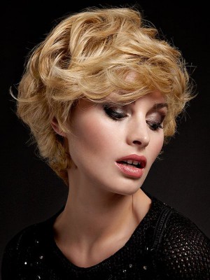 Short Lace Wave Synthetic Wig