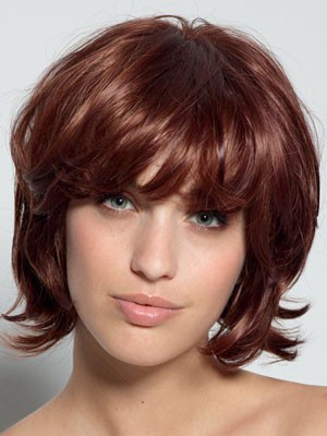 Short Lace Front Wavy Synthetic Wig