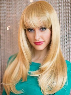 Long Capless Straight Synthetic Wig